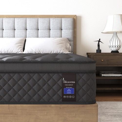 10Inch Gel Memory Foam Mattress Twin Full Queen King Hybrid Spring Bed In A Box - Picture 14 of 16
