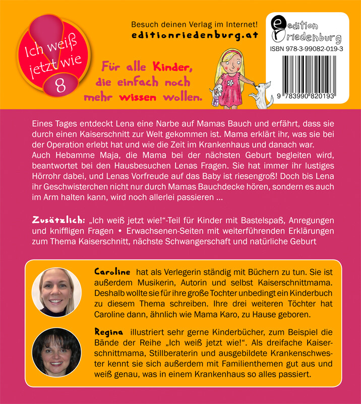 Thumbnail - Mama Und Der Kaiserschnitt - Das Kindersachbuch Zum Thema