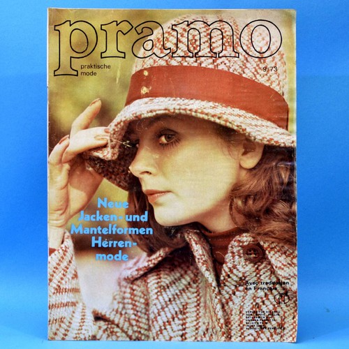 Pramo Praktische Mode 9 1973 mit Schnittbogen Mode Verlag für die Frau | DDR W