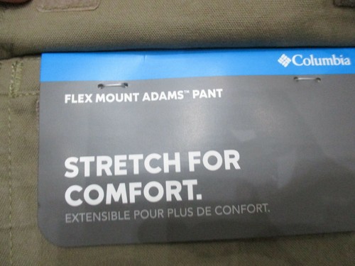 BNWT Columbia Mount Adams Flex Stretch Men's Pants, Beige, Size 34Wx30L, $65 - Picture 8 of 8