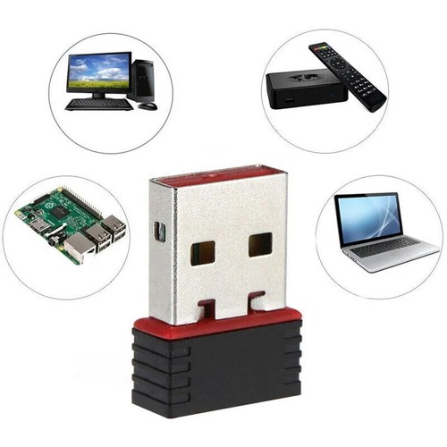 Realtek RTL8188CU WiFi Dongle 802.11n USB 2.0 150Mbps Windows Raspberry Pi - Picture 3 of 6