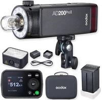 US Godox AD200Pro II AD200 Pro II 200Ws TTL Pocket Flash Bi-Color Modeling Light