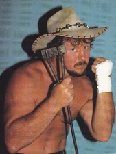 Terry Funk Ricky Morton Bobby Eaton Original 8x10.8 Magazine Page WWE WCW Photo