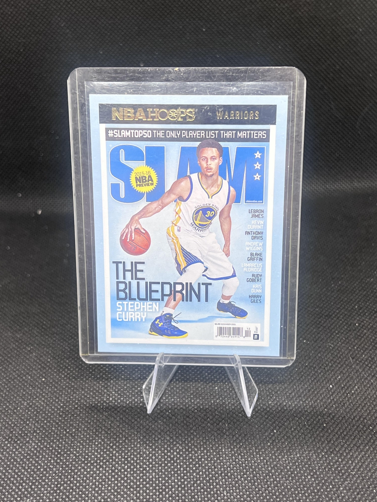 2021-22 Hoops #SLAM 193 Stephen Curry Slam