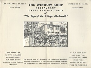 Vintage-Placemat-THE-WINDOW-SHOP-Restaurant-Dress-amp-Gift-Shop-Cambridge-Mass