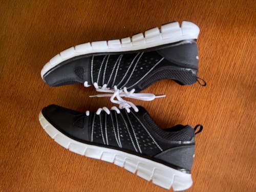 NEW sz 10 Skechers Womens Synergy Look Book 11963S Black Running Shoes Sneakers - Picture 3 of 7