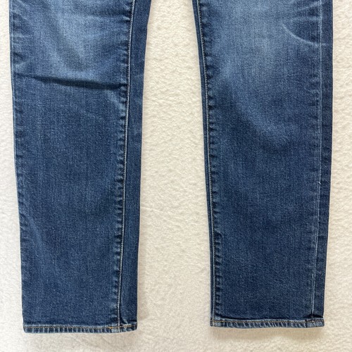 Lucky Brand Authentic Skinny Jeans Mens 30 x 30 - Button Fly Medium Wash Stretch - Picture 3 of 12