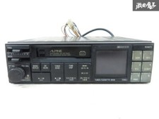 Alpine 7390J Cassette Deck Car Stereo CD Changer Control Deck  			