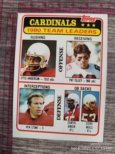 1981 Topps Football Cards Complete Your Set - YOU PICK - Picture 295 of 330