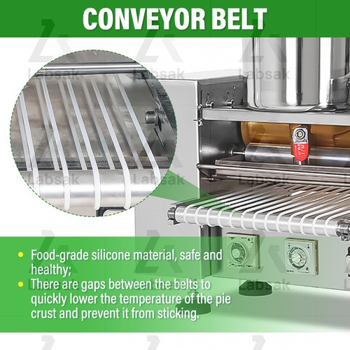 Commercial Electric Crepe Egg Roll Pancake Spring Roll Layer Crepe Cake Machine - Picture 7 of 15