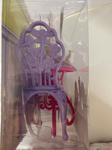 2012 Mattel Disney Princesses Royal Dining Room Doll Furniture Set New in Box - Picture 3 of 4