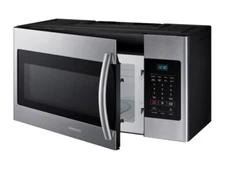 SAMSUNG 1.6 CU FT OVER-THE-RANGE MICROWAVE IN STAINLESS STEEL ME16K3000AS