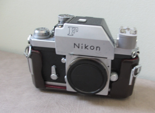 Vintage Nippon Kogaku Velvet Camera Case Bottom Part for Nikon F - Made in Japan - Picture 10 of 10