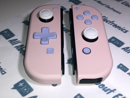 Nintendo Switch Custom Joy-Con Soft Touch Pink & Purple Joy Cons Controllers - Picture 16 of 25
