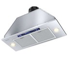 HisoHu 30" Insert Range Hood - 900 CFM - Stainless Steel - 4 Speed Gesture