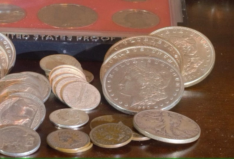 morgan dollar lot - Image 2 of 2