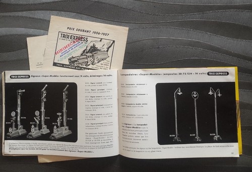 TRIX EXPRESS Katalog 1956 + Tarif Modelleisenbahn Zug HO - Bild 19 von 24