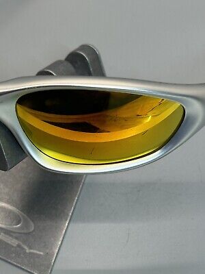 Vintage Oakley XX Twenty FMJ 5.56 Silver W/Fire Iridium Vintage Oakley XX Twenty FMJ 5.56 Silver W/Fire Iridium