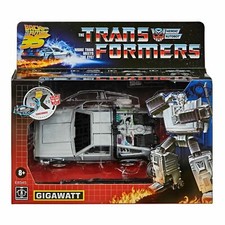 GIGAWATT Transformers Back To The Future Collaborative DeLorean sealed IN HAND