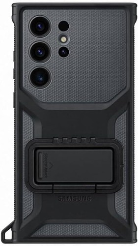 Samsung Official Rugged Gadget Case For Galaxy S23 Ultra (Titan Black) PREOWNED! - Zdjęcie 4 z 8