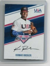 2018 Panini USA KUMAR ROCKER autograph auto SP RC  106/499 Vanderbilt