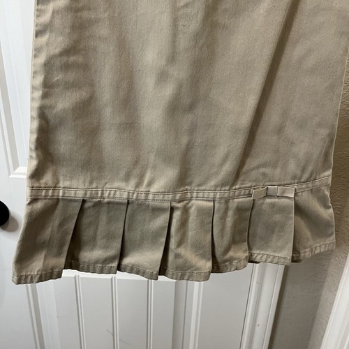 French Toast Khaki Uniform School Dress Sleeveless Tan Kids Youth Girls Size 8 - Picture 4 of 11