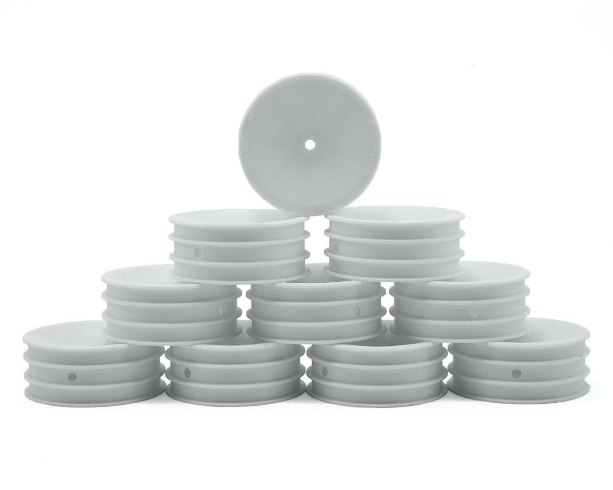 Schumacher 12mm Hex 1/10 2WD Front Buggy Wheel (White) (10