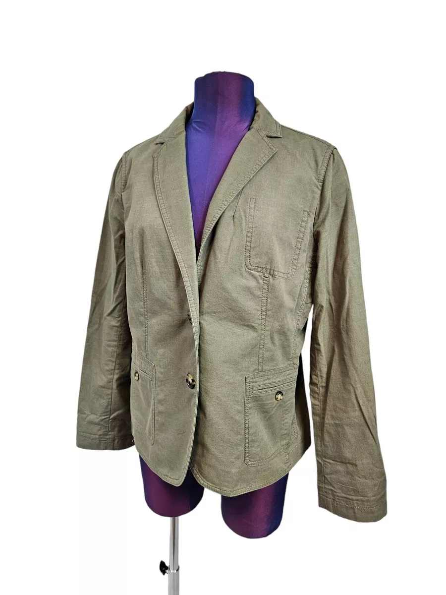 Olive green shop casual blazer