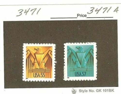 Timbres des États-Unis, sur art, artistes