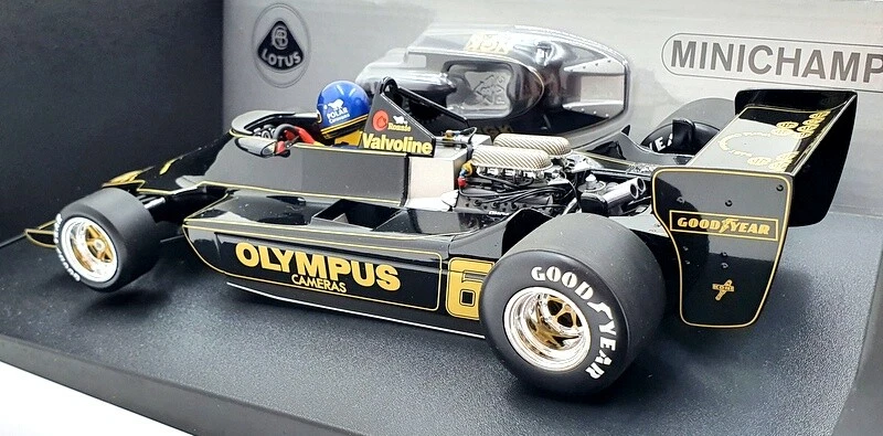 Minichamps 1/18 Scale Diecast 100 780006 Lotus Ford 79 1978 F1 R.Peterson - Photo 2/4