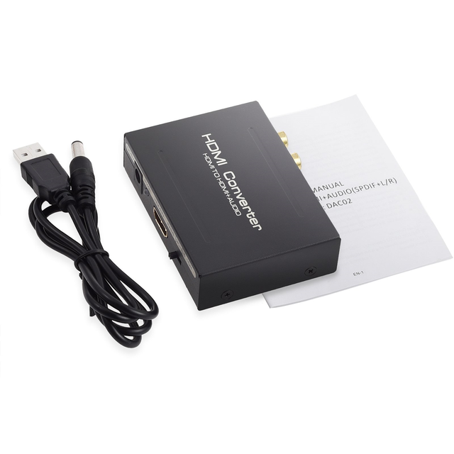 esynic 1080p hdmi audio extractor