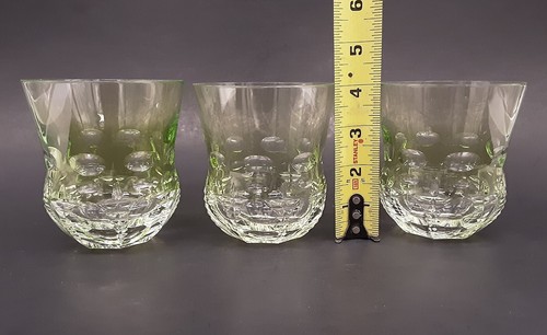 SET 3 WATERFORD Crystal SIMPLY LIME Double Old Fashioned Whiskey Glass Tumblers - Picture 8 of 20