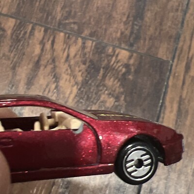 Vintage Hot Wheels 1989 Nissan 300ZX Rare Crimson Doors open