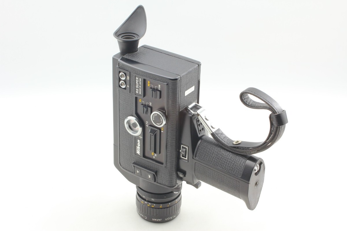 Nikon Super R8 ムービーカメラ 8ミリカメラ ニコンR8スーパーズーム | マディ折原のfilm club blog -muddy