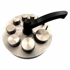 DISC Cutter - Circle - 10 Punches with Handle for Jewelry Making, Metal Forming