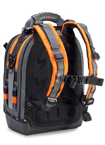Veto Pro Pac TECH-PAC HI-VIZ ORAN Tool Backpack, VPP10064 - Picture 2 of 8