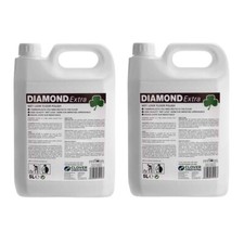 2x 5ltrs Clover Chemicals Diamond Extra Wet Look Floor Polish (25%) - 5ltr