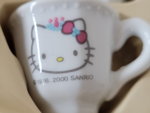 Vintage Hello Kitty Princess Porzellan Teeservice 2000 Sanrio - unvollständig - Bild 11 von 12