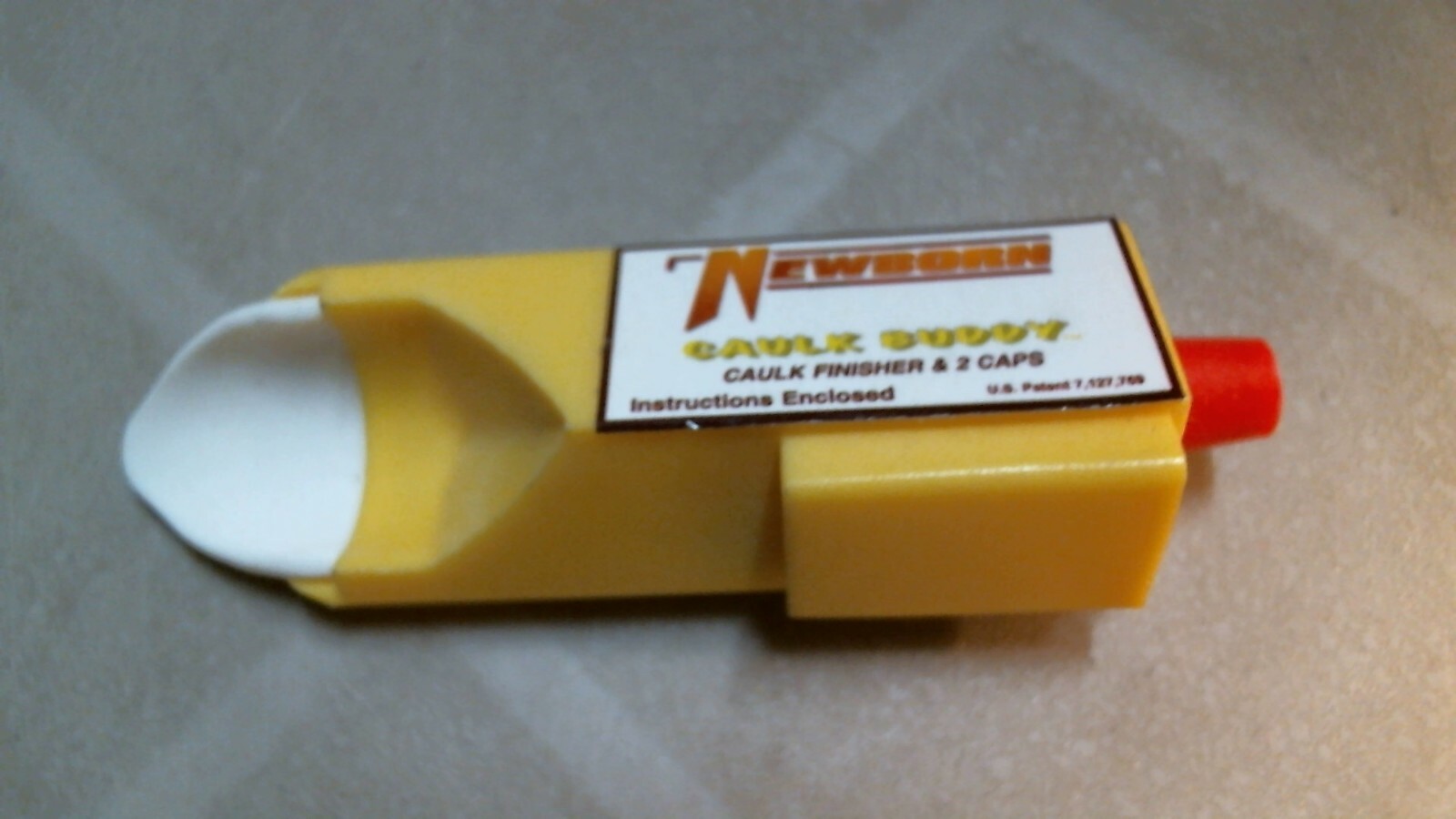 Newborn 85000 Caulk Buddy Caulk Finishing Tool & 2 Caps Lot of 2, FREE