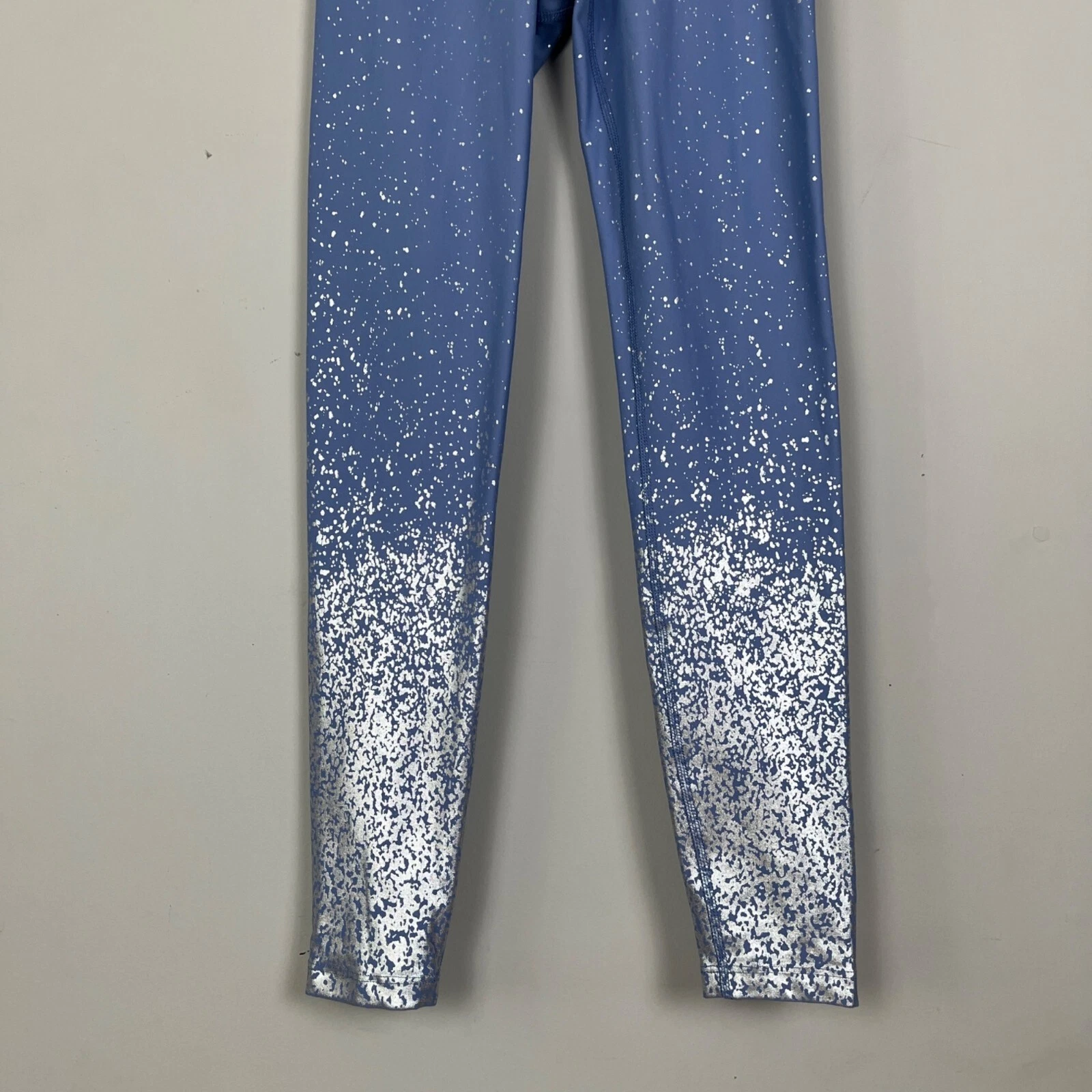 beyond-yoga alloy ombre midi metallic workout gym leggings