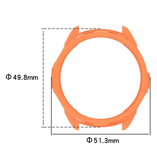 Pokrowiec na zegarki do Garmin Fenix E 47mm Half Wrap Zegarki Ochrona Ramka Akcesoria - Zdjęcie 4 z 20