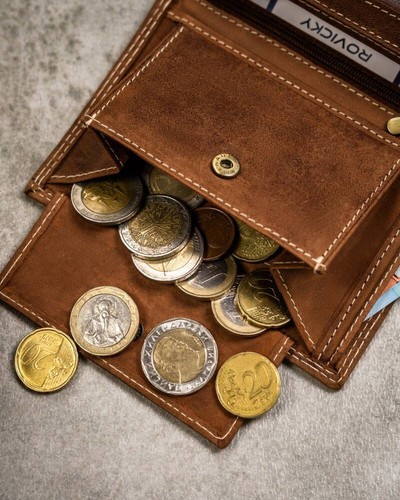 Large men's nubuck leather wallet - Always Wild - Picture 10 of 11