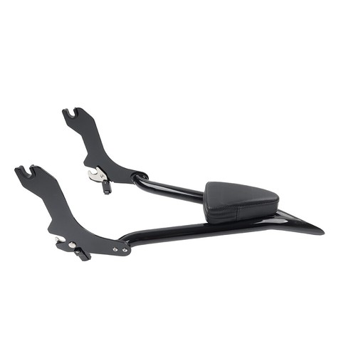 Sissy Bar Passenger Backrest For Harley Street Bob FXBB 114 FLHCS FLDE 2018-Up - Picture 8 of 13