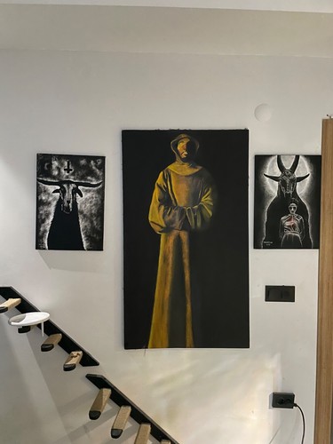 San Francisco. arte inspirado. Pintura acrílica original sobre lienzo. Ar de pared grande - Imagen 9 de 10