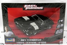 1:24 Scale Fast & Furious Dom's 1971 Plymouth GTX Model Kit - Revell #85-4477