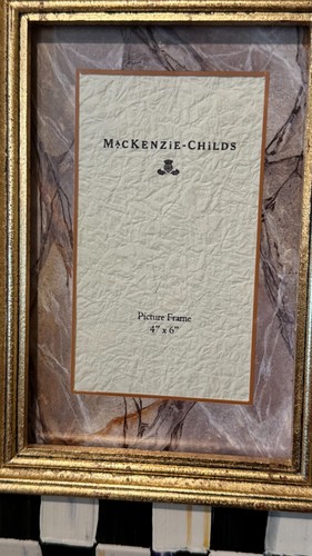 Marco de fotos MacKenzie Courtly Check ~ 8" x 10" (para foto de 4" x 6") nuevo - Imagen 2 de 7