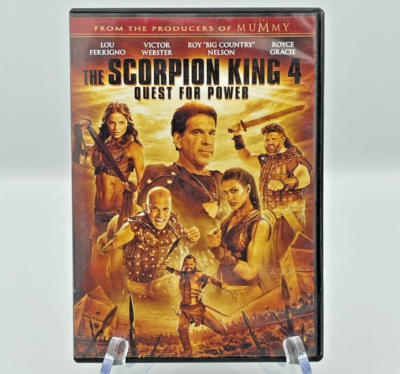 The Scorpion King 4: Quest for Power DVD Lou Ferrigno Victor