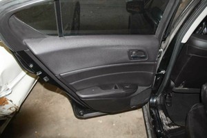 Details About 2014 14 Acura Ilx Rear Interior Door Trim Panel Left Driver Black 571940