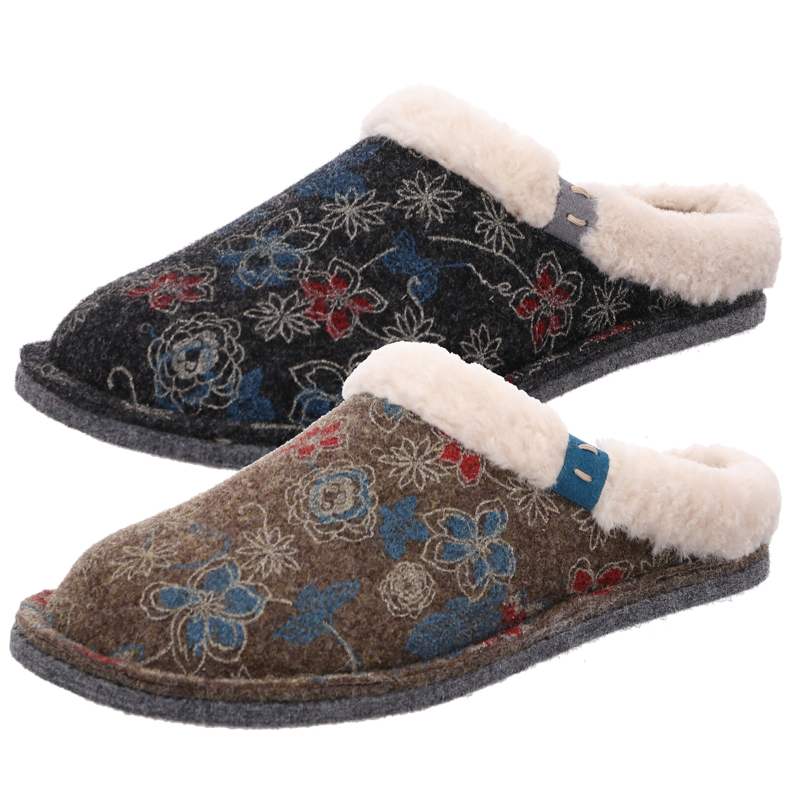 APL Rohde pantofole donna pantofole suola in feltro Lucca D 6827