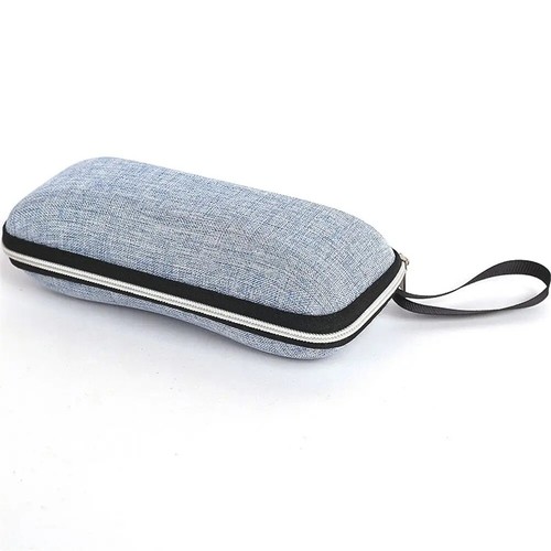 Portable Large Zipper Eye Glasses Sunglasses Hard Case Box Protector Hold Gift - Picture 18 of 19